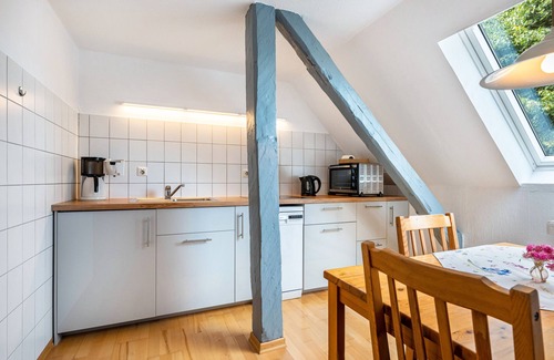 Pellworm Apartment | Apartment 'Ferienwohnung Himmelsblick' with Private Terrace, Private Garden and Wi-Fi