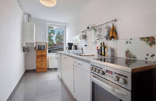 Lychen Apartment | Apartment 'Ferienwohnung Nr 1' with Shared Terrace, Shared Garden and Wi-Fi