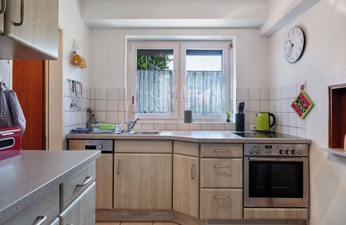 St. Blasien Apartment | Apartment 'Haus Bachwies' with Mountain View, Private Terrace and Wi-Fi