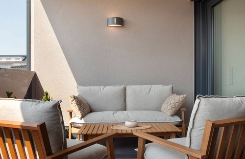 Pfullendorf Apartment | Apartment 'Herzensprojekt' with Balcony and Wi-Fi