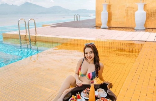Son Tra Apartment | Apartment hotel at wyndham golden bay có ban công máy giặt