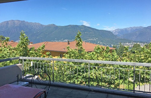 San Nazzaro Apartment | Apartment in a quiet location with a large terrace and views of the mountains.