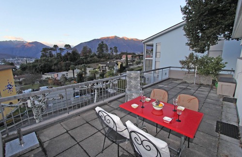 San Nazzaro Apartment | Apartment in a quiet location with a large terrace and views of the mountains.