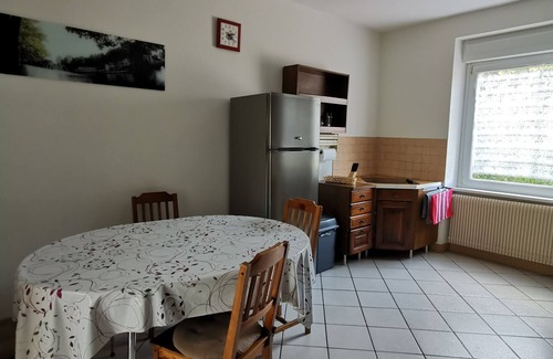 Mulhouse Apartment | Apartment in house, from 2 to 4 people, 2 bedrooms, garden.