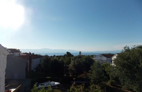 Bogovici Apartment | Apartment in Malinska with Seaview, Terrace, Air condition, WIFI (4690-1)