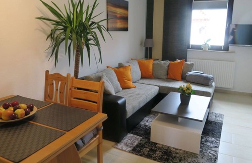 Blowatz Apartment | Apartment in Robertsdorf with Garden, Terrace, Barbecue