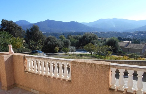 Bastelicaccia Condo | Apartment in villa with large terrace and mountain view