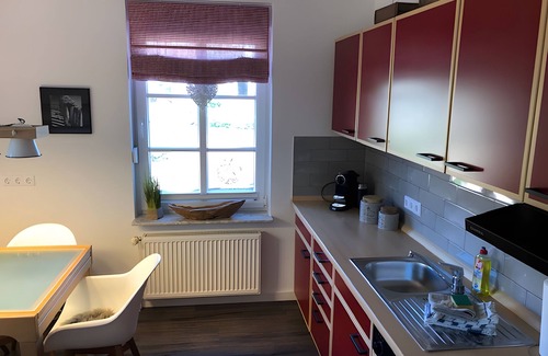 Baltrum Apartment | Apartment 'Inselhuuske I' with Private Terrace, Private Garden and Wi-Fi