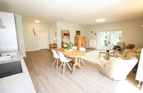 Wentow Condo | Apartment "Landleben" near the lake and absolute tranquility. Dogs welcome.