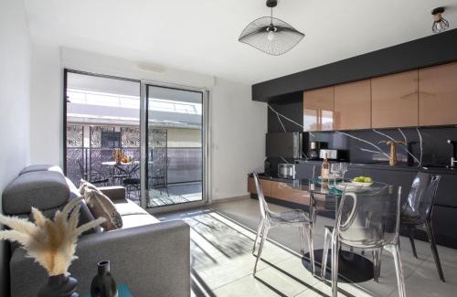 Cros-de-Cagnes Apartment | Apartment Le Grey Pearl by Interhome
