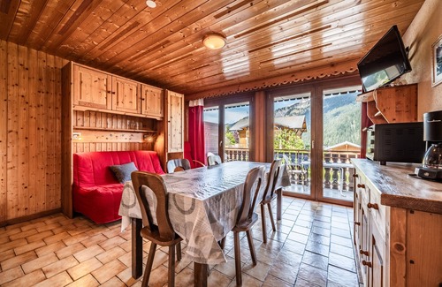 Chatel Apartment | Apartment 'Le Rooky - 4 Pers' with Mountain View, Balcony and Wi-Fi