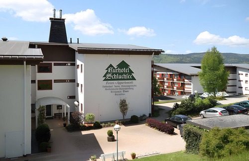 Schluchsee Apartment | Apartment 'Lieblingsplatz Mit Indoor Pool' with Shared Terrace, Shared Garden and Wi-Fi