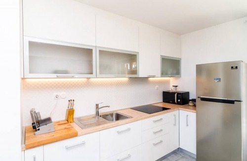Orasac Apartment | Apartment Lula - Superior Two-Bedroom Apartment with Balcony and Sea View