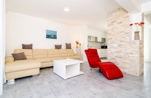 Orasac Apartment | Apartment Lula - Superior Two-Bedroom Apartment with Balcony and Sea View