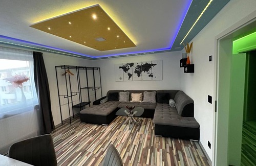 Neuburg Apartment | Apartment 'Modern Apartments Neuburg 4 - New' with Balcony and Wi-Fi
