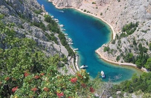Ribarica Apartment | Apartment Mil - 30 m from beach: SA2 novi(0+4) - Ribarica, Riviera Senj, Croatia