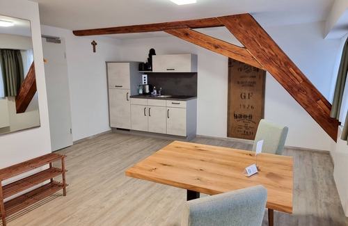 Muhr am See Apartment | Apartment mit Deckenbalken