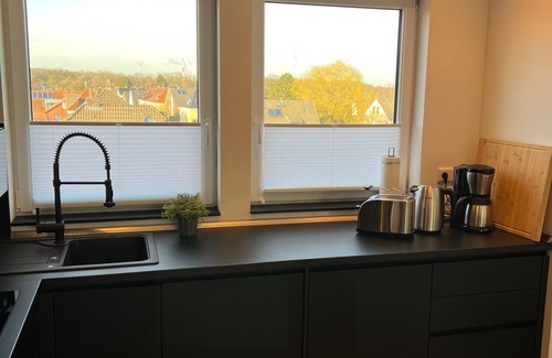 Geestemunde Apartment | Apartment mit Parkblick, Stilvolle Einrichtung, 1,1km vom Hauptbahnhof Entfernt