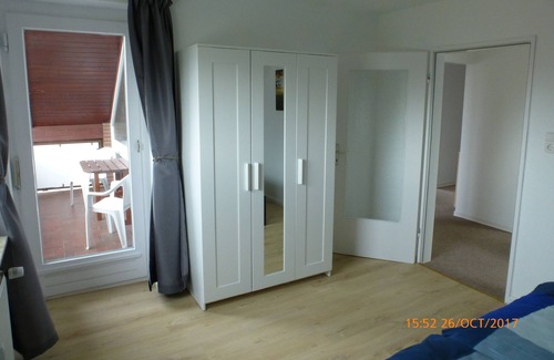Glueckstadt Apartment | Apartment near Hamburg in Glückstadt (balcony)