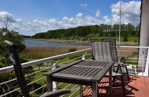 Seedorf Apartment | Apartment OG view - Holiday home Kapitänsblick Seedorf