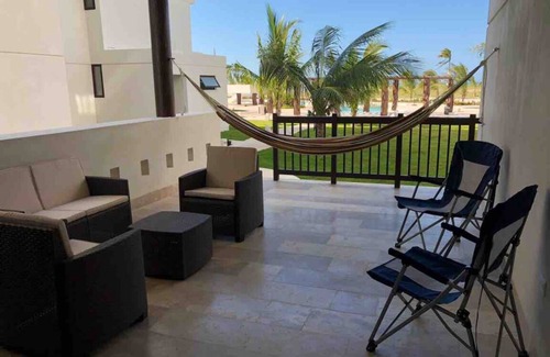 Telchac Puerto Apartment | apartment on front the beach 1st floor