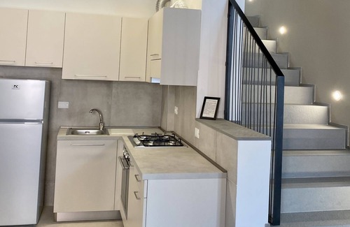 Castel Bolognese Apartment | Apartment on two levels in front of the Public Gardens N 3