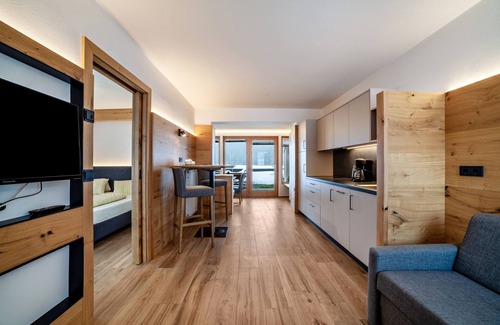 Plan Apartment | Apartment Pfelders with Mountain View, Terraces & Wi-Fi