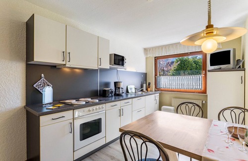 Saalhausen Apartment | Apartment 'Riedel Fronz' with Mountain View, Private Terrace and Wi-Fi