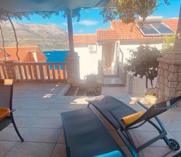 Medvinjak Apartment | Apartment sea view, Terrace, Parking near Korcula