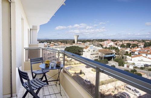 Le Grand Large Apartment | Apartment Soleil Bleu-12 by Interhome