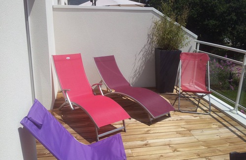 Benodet Apartment | APARTMENT T3 Small sea view 150 meters from the beach.