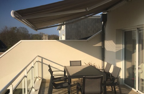 Benodet Apartment | APARTMENT T3 Small sea view 150 meters from the beach.