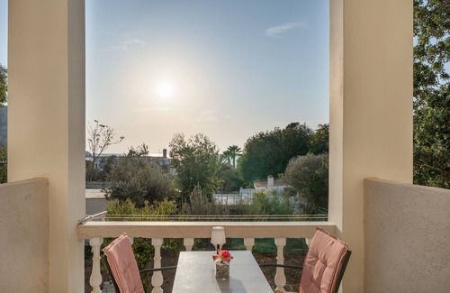 Panormos Apartment | Apartment 'Two-Bedroom No 3' with Sea View, Wi-Fi and Air Conditioning