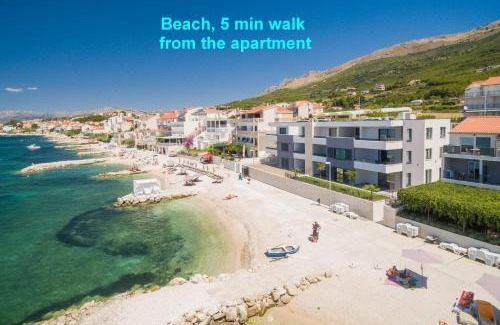 Podstrana Apartment | Apartment Vesna near beach with the balcony