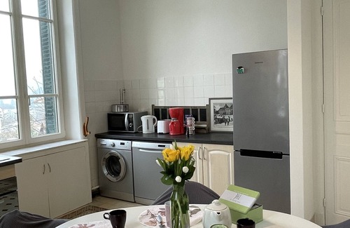 Allevard Apartment | Apartment 'Villa Isabelle' with Mountain View, Private Terrace and Wi-Fi