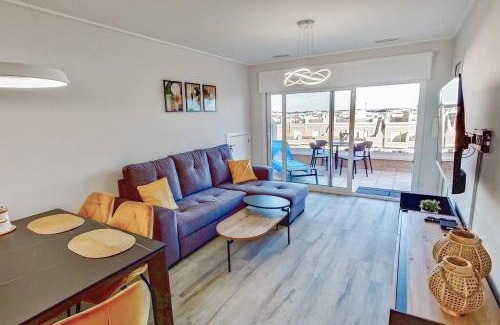 Pilar de la Horadada Apartment | Apartment with private, heated jacuzzi, AC, pool