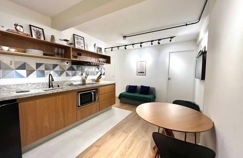 Santa Ifigenia Apartment | Apartment with 2 bedrooms, air conditioning, in the shopping center of São Paulo