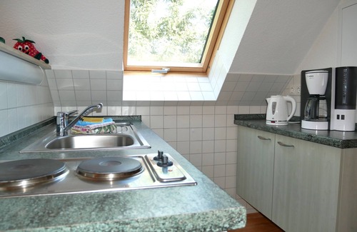 Dargen Apartment | Apartment with balcony - Schwalbenhof Görke, quiet location, balcony or terrace