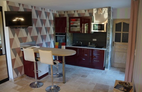 Sarlat-la-Caneda Apartment | Apartment with swimming pool and place of relaxation and leisure