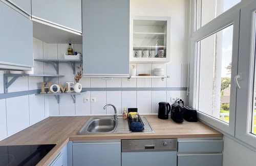 Landeda Apartment | Apartment with incredible sea view on the Aber Wrac'h 5 minutes walk from the port and the beach
