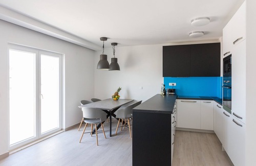 Brasina Apartment | Apartments Bella Vista - Mlini - Premium Two Bedroom Apartment with Two Balconies and Sea View with shared swimming pool