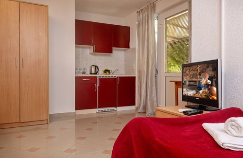 Neum Apartment | Apartments Darden - Studio Apartment with Terrace and Sea View A1