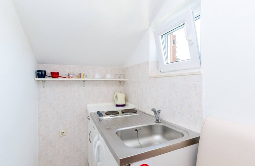 Srebreno Apartment | Apartments Mali Paradiso - Studio Apartment with Pool View