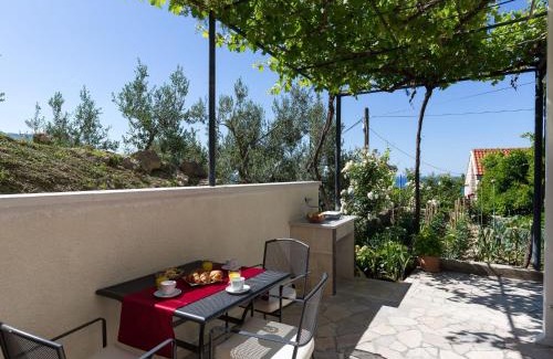 Brasina Apartment | Apartments Olive - One Bedroom Apartment with Terrace and Partial Sea View - Popolica 50