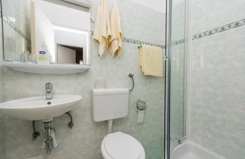 Srebreno House | Apartments & Rooms Jokovic-Double Room with Terrace and Partial Sea View