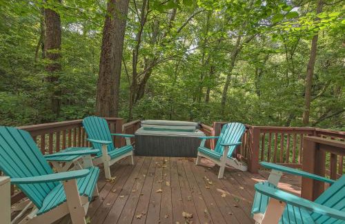 Lookout Valley Neighborhood Association House | Apollonie Cabin Lookout Mountain Hot Tub