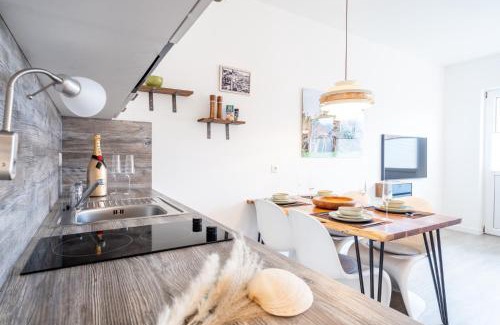 Dranske Apartment | App 2 Stylische Surfoase am Wasser