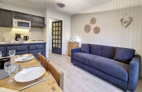 Saint-Martin-de-Belleville Apartment | Appartement fonctionnel et lumineux A proximité des pistes Balcon