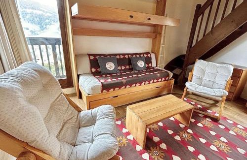 Le Planellet Apartment | Appart 2 pièces + mezzanine, 6 couchages, Megève, parking - FR-1-597-7