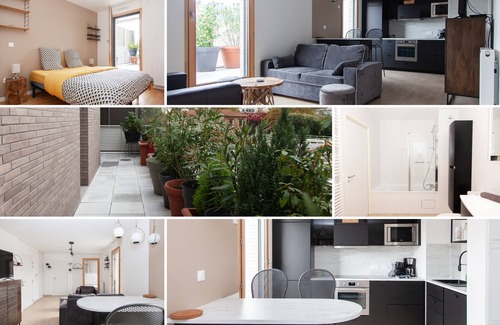 Monmousseau-Verollot Apartment | Appart Chic & Elégant-Métro 7 Leo-Lagrange+Parking